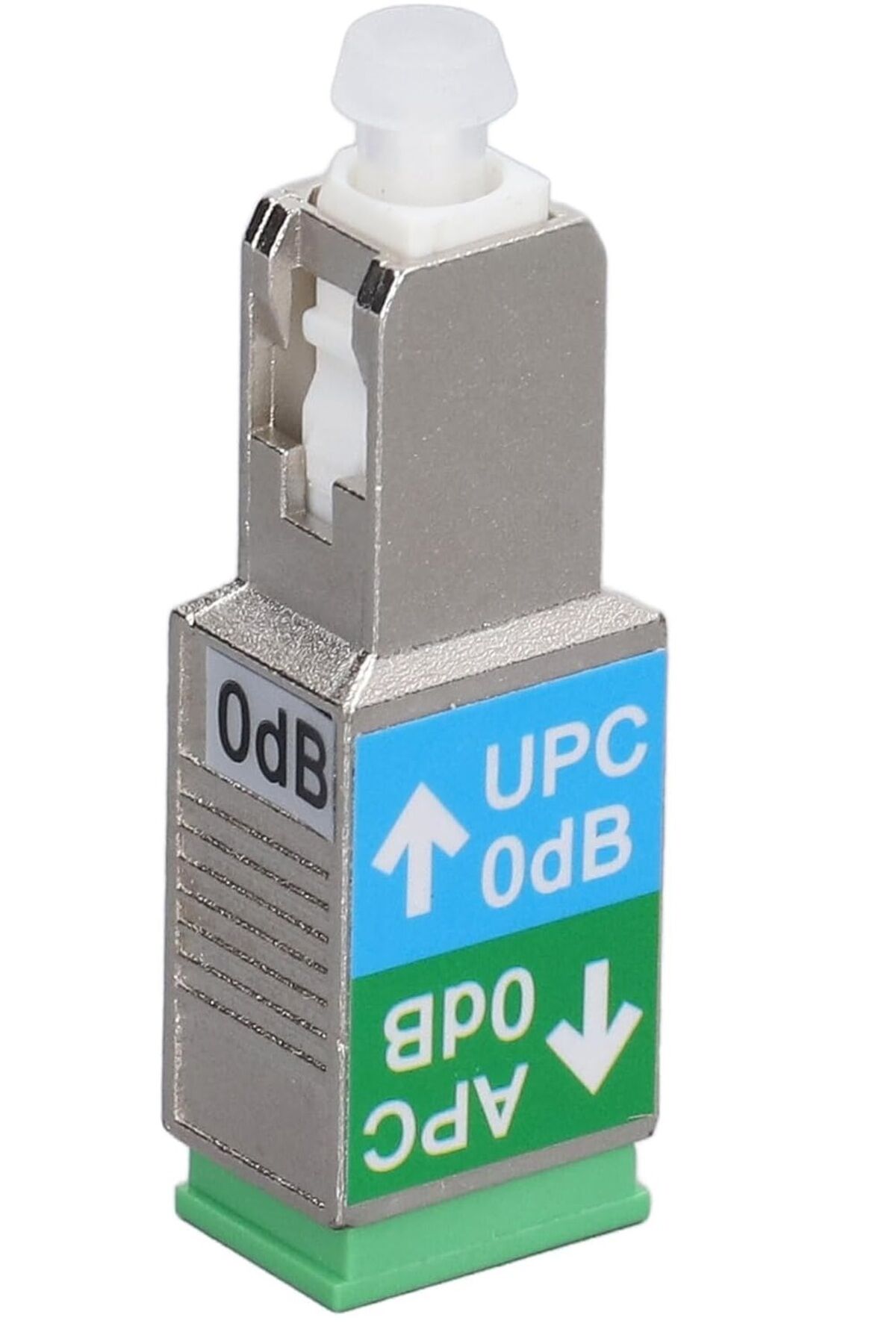 SC APC Dişi Adaptör 1200nm - 1600nm Düşük Kayıp zolasyon Hibrit Ethernet Fiber Optik Konnektör