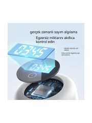 14in1 Dijital Sayaçlı Şınav Tahtası Plank Fonksiyonel Ev Fitness Gym İç Mekan Spor Egzersiz Aleti