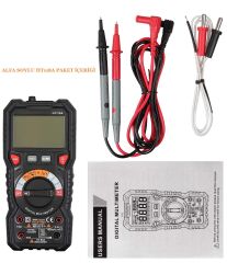 ALFA Habotest HT118A True Rms Dijital Multimetre AC/DC NCV Sıcaklık Diod