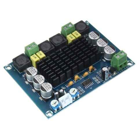 2x120W TPA3116D2 Stereo Amfi 2 Kanal Dijital Audio XH-M543 8 SD998