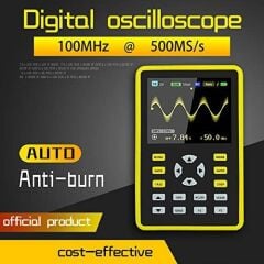 5012H 2.4-inch Dijital Taşınabilir Osiloskop 500MS/s 100MHz Dalga Formu Hafızalı﻿﻿﻿﻿