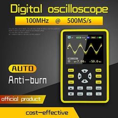 5012H 2.4-inch Dijital Taşınabilir Osiloskop 500MS/s 100MHz Dalga Formu Hafızalı﻿﻿﻿﻿