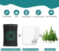 8.5inç Lcd Grafik Not Yazma ve Çizim Resim Tableti + Kalem