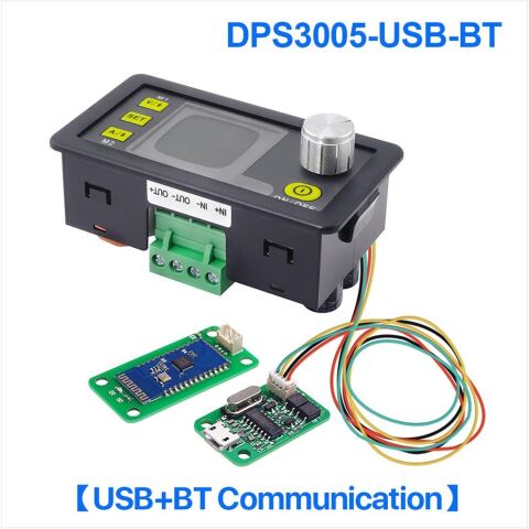 ALFA DPS3005-BT USB+Bluetooth 0-30V 5A Programlanabilir Power Supply Güç Kaynağı Modulü