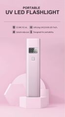 ALFA 308nm El Feneri UV Işık UVB Led Şarjlı