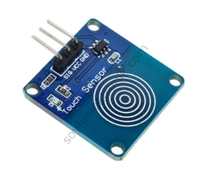 TTP223B Dijital Dokunma Sensörü - Digital Touch Sensor