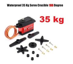 Yüksek Torklu Su Geçirmez Servo Motor - 35Kg 180 Derece