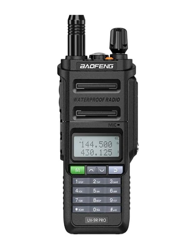 Boafeng UV-9R Pro Gürültü Engelleme Ip67 Su Geçirmez 2500mah 8w Taşınılabilir Telsiz