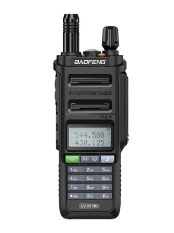 Boafeng UV-9R Pro Gürültü Engelleme Ip67 Su Geçirmez 2500mah 8w Taşınılabilir Telsiz