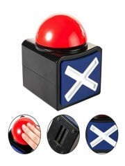 Oyun Soru Cevap Yanıt Butonu Bilgi Yarışması Işıklı Sesli Zil Uyarı Butonu Taşınılabilir