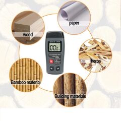 MT10 Ahşap Nem Ölçer Odun Ağaç Higrometre Kereste Test Cihazı