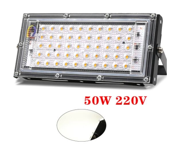 Led Projektör 50W Su Geçirmez Beyaz