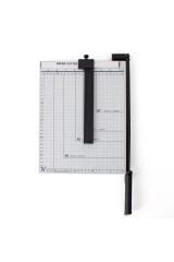 Anunnaki Metal Kollu Tablalı A4 Giyotin Kağıt Kesme Makinesi Ofis Hobi El Işi A4 Kollu Giyotin