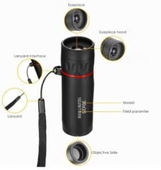 Monocular Dürbün 30*25 Tek Göz Optik Zoom Teleskop 7x Binocular