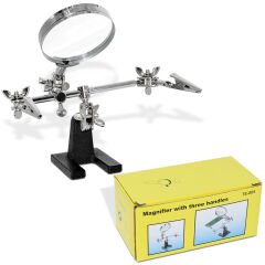 Büyüteçli Tutucu Havya Sehpası