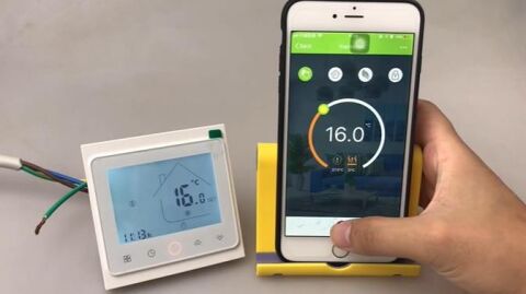 WiFi Akıllı Termostat Akıllı Ev Iphone Android Doğalgaz Kombi Kontrol