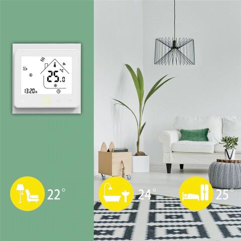 WiFi Akıllı Termostat Akıllı Ev Iphone Android Doğalgaz Kombi Kontrol