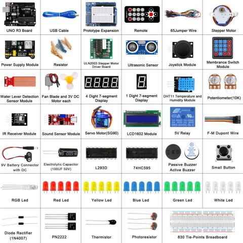 Arduino Super Learning Kit Öğrenme Seti