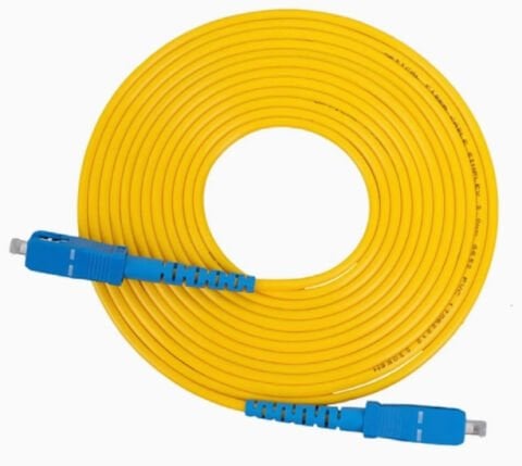 Fiber Optik 3 Metre Patch Kablo Sc-Sc Sm Patchcord Single Mode 2.0mm 9/125 OS2 Tek Çekirdek EV-OFİS internet bağlantısı için