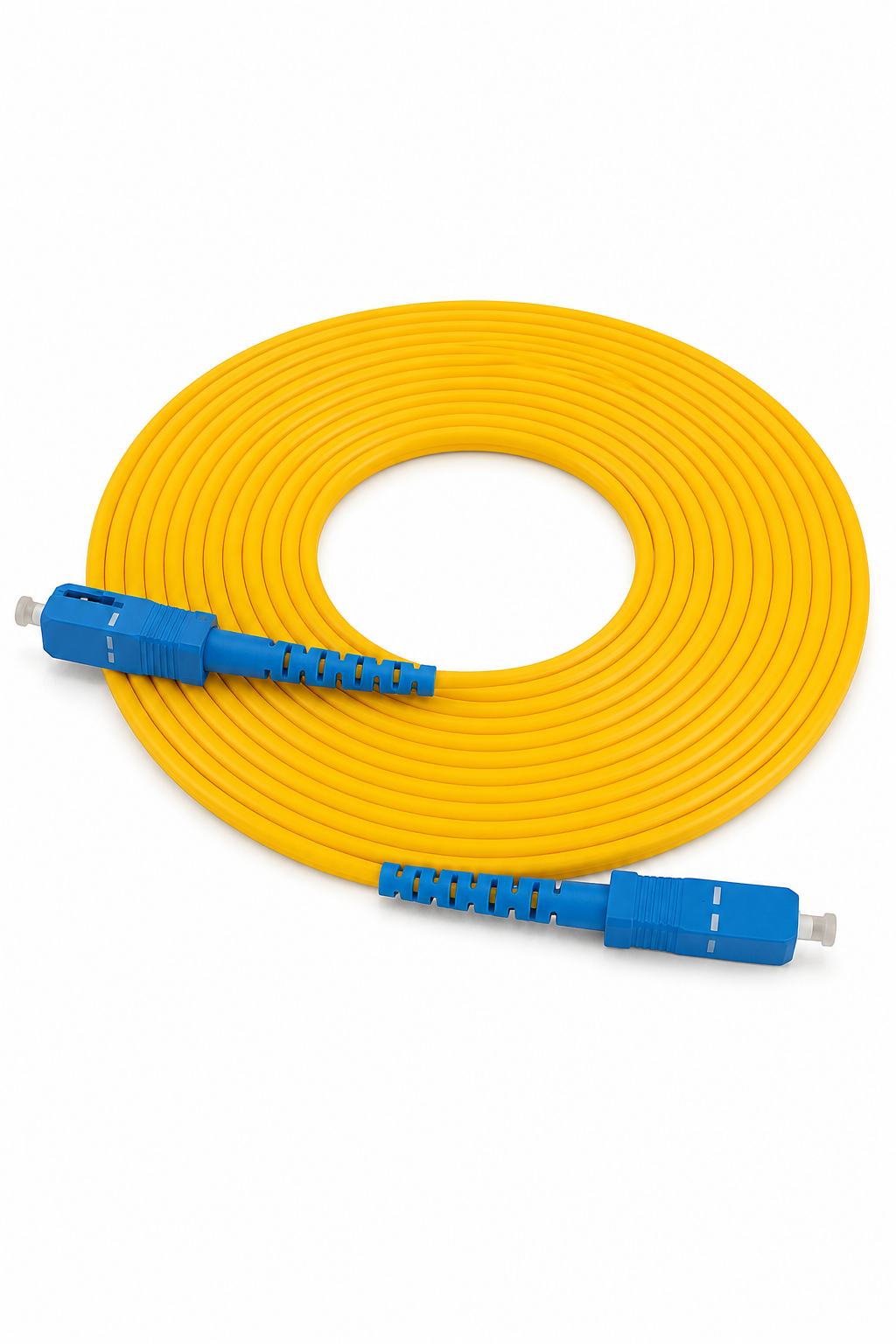 Fiber Optik 3 Metre Patch Kablo Sc-Sc Sm Patchcord Single Mode 2.0mm 9/125 OS2 Tek Çekirdek EV-OFİS internet bağlantısı için