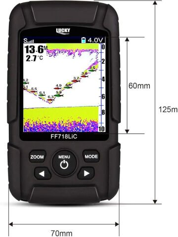 Anunnaki Sonar Balık Bulucu Lucky Ff718Llic Kablosuz Balık Bulma Cihazı 100 Metre Fish Finder