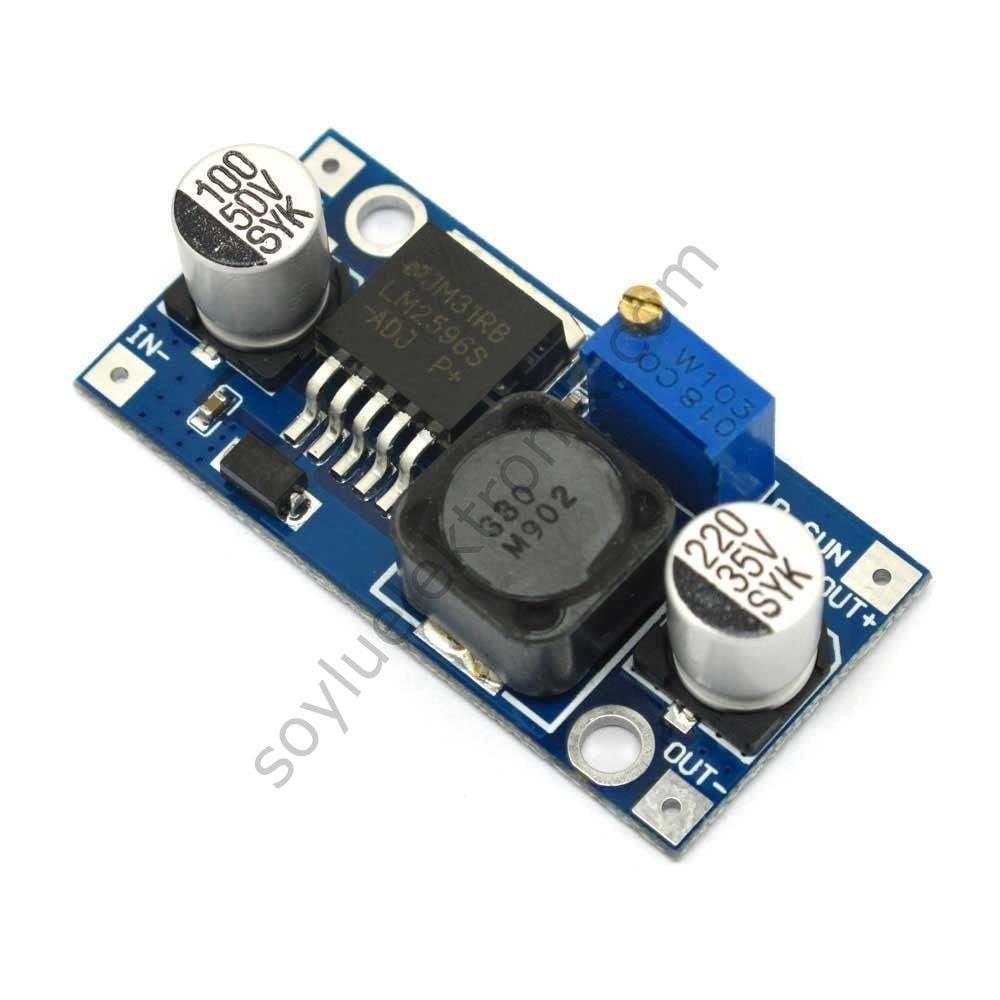 LM2596 3A DC-DC Voltaj Düşürücü Step Down Modül