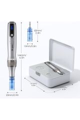 Profesyonel Kablosuz Dermapen Peelin Makinesi Kırışıklık Akne Yüz Vücut Güzellik Kalemi Dr Pen M8S