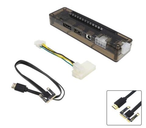 ALFA Mini Pci-E Harici Ekran Kartı Atx Power Takma Aparatı Ekspress V8.0 Exp Gdc NGFF Expresscard