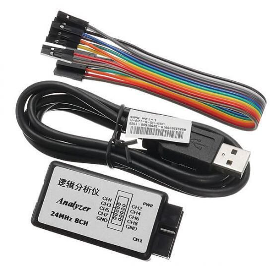 USB Lojik Analizör - 24 MHz 8 Kanal