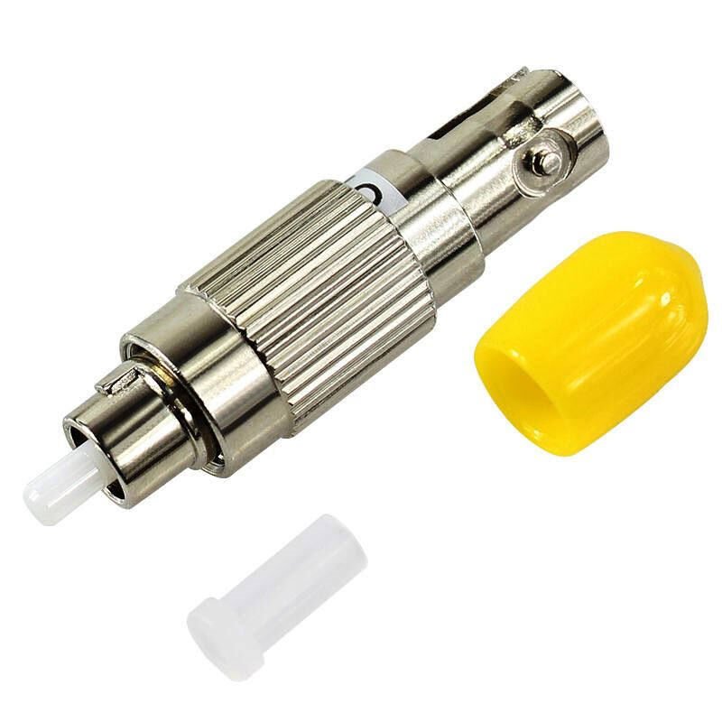FC to ST Fiber Optik Adaptör Single Mode 9/125μm Dönüştürücü FC/UPC Erkek ST/UPC Dişi Çevirici