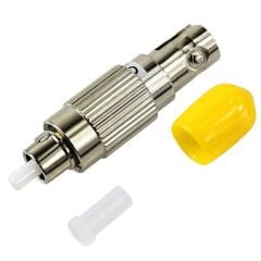 FC to ST Fiber Optik Adaptör Single Mode 9/125μm Dönüştürücü FC/UPC Erkek ST/UPC Dişi Çevirici