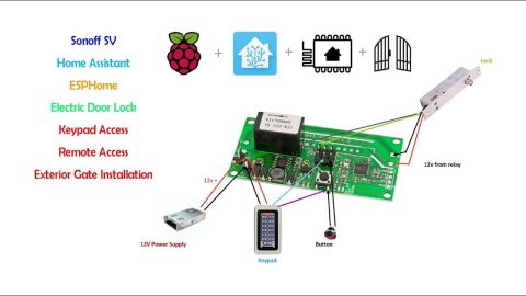 Sonoff SV 5V-24V Güvenli Gerilim WiFi Kablosuz Anahtarı Akıllı Ev APP Kontrol Modülü