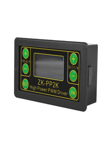 Zk-pp2k PWM DC 3.3-30V 12V 24V Çift Modlu 1 Kanal Motor Hız Kontrol Sürücüsü Regülatörü