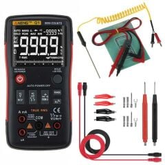 ANENG Q1 Dijital Multimetre 9999 Analog Tester True RMS Transistör Kapasitör NCV LCR Metre Ölçüm
