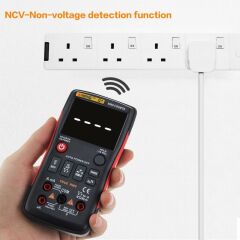 ANENG Q1 Dijital Multimetre 9999 Analog Tester True RMS Transistör Kapasitör NCV LCR Metre Ölçüm