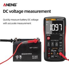 ANENG Q1 Dijital Multimetre 9999 Analog Tester True RMS Transistör Kapasitör NCV LCR Metre Ölçüm