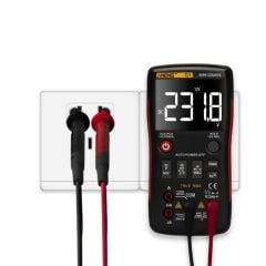 ANENG Q1 Dijital Multimetre 9999 Analog Tester True RMS Transistör Kapasitör NCV LCR Metre Ölçüm
