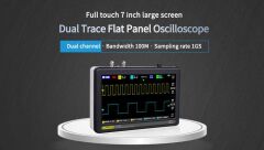 ALFA ADS1013D 100MHz 2 Kanal 1GSa/s Dijital Dokunmatik Osiloskop