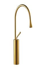 Banyo Çanak Lavabo Bataryası Parlak Gold Paslanmaz Çelik