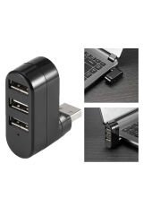 3 Bağlantı Noktalı 90/180 Derece Dönebilir USB 2.0 Çoklayıcı Hub Taşınılabilir Bilgisayarlar İçin