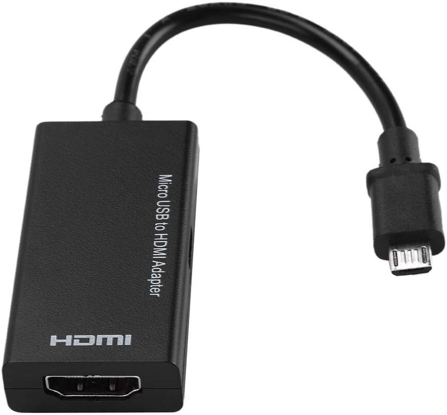 Micro USB - HDMI adaptörü, 1080P Micro USB OTG hdmi Çevirici Dönüştürücü Hub
