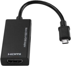 Micro USB - HDMI adaptörü, 1080P Micro USB OTG hdmi Çevirici Dönüştürücü Hub