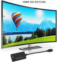 Micro USB - HDMI adaptörü, 1080P Micro USB OTG hdmi Çevirici Dönüştürücü Hub
