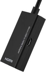 Micro USB - HDMI adaptörü, 1080P Micro USB OTG hdmi Çevirici Dönüştürücü Hub