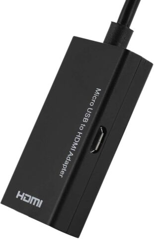 Micro USB - HDMI adaptörü, 1080P Micro USB OTG hdmi Çevirici Dönüştürücü Hub
