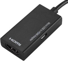 Micro USB - HDMI adaptörü, 1080P Micro USB OTG hdmi Çevirici Dönüştürücü Hub