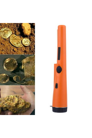 Anunnaki Pointer Altın Metal Dedektörü Titreşimli Pinpointer PiL + Taşıma Çantası Hediye