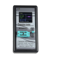 ALFA Transistör Test Cihazı 128*160 Diod Tristör Kapasitans Resistör İndüktans Mosfet ESR LCR Metre