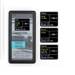 ALFA Transistör Test Cihazı 128*160 Diod Tristör Kapasitans Resistör İndüktans Mosfet ESR LCR Metre