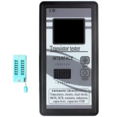 ALFA Transistör Test Cihazı 128*160 Diod Tristör Kapasitans Resistör İndüktans Mosfet ESR LCR Metre